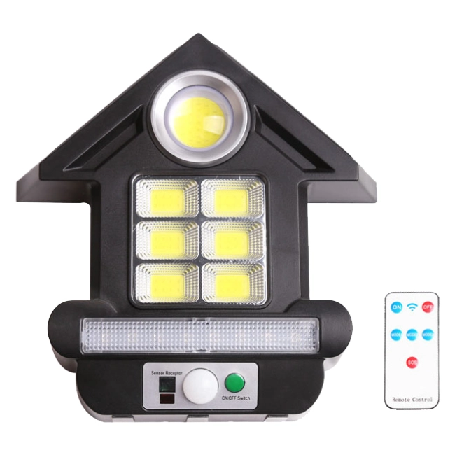 уличный светильник в виде домика