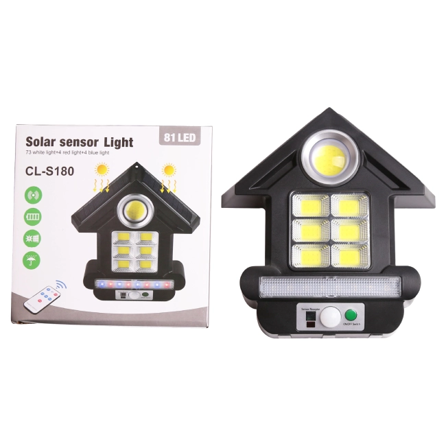 уличный светильник в форме домика