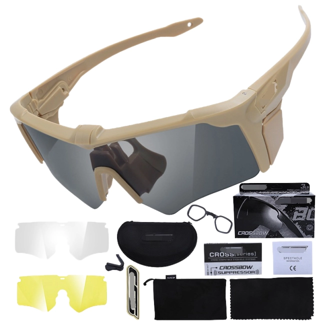 тактичні із змінними лінзами окуляри