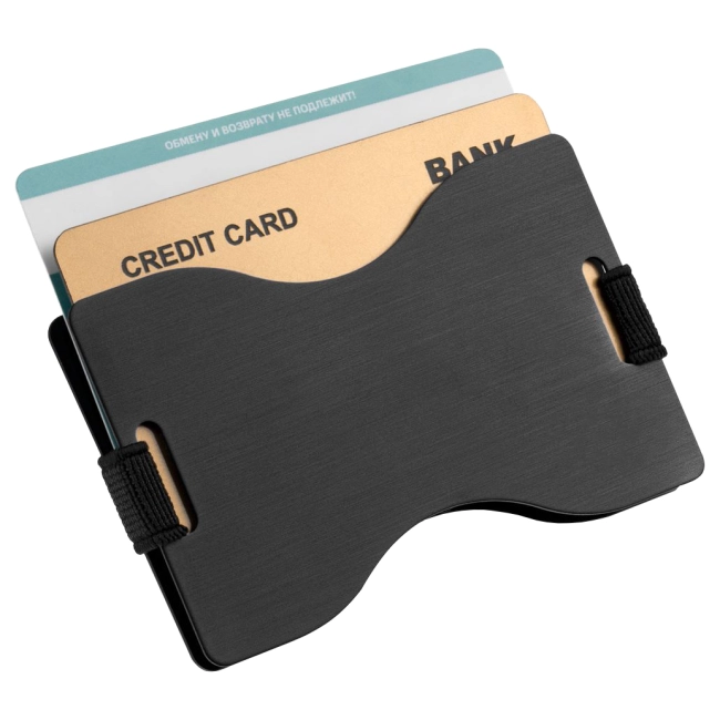 картхолдер с rfid защитой для банковских карт