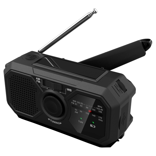 динамо радио с солнечной зарядкой