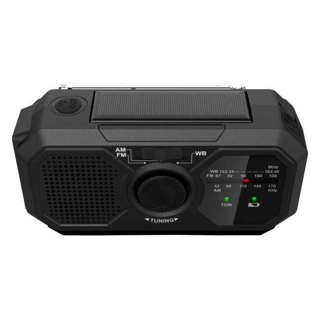 динамо радиоприемник портативный с солнечной батареей