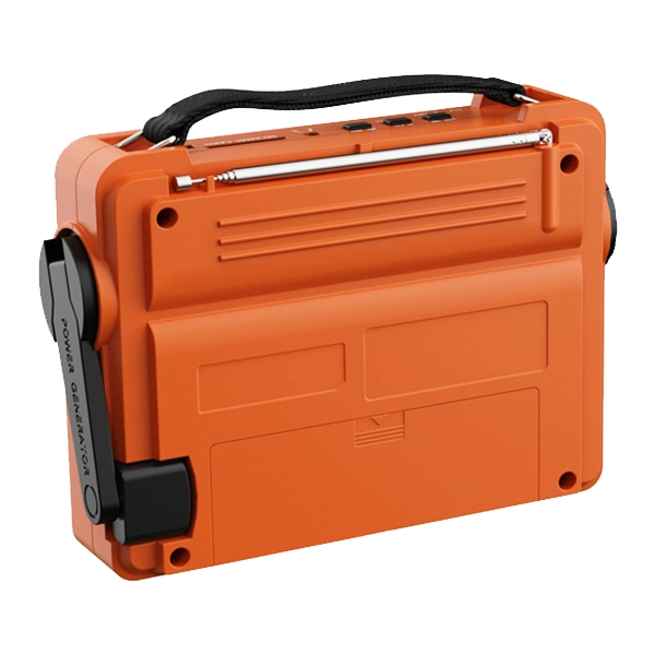 динамо радиоприемник fm с фонариком