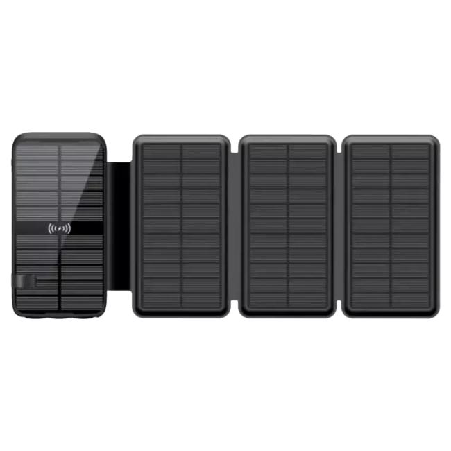 повербанк с раскладной солнечной батареей