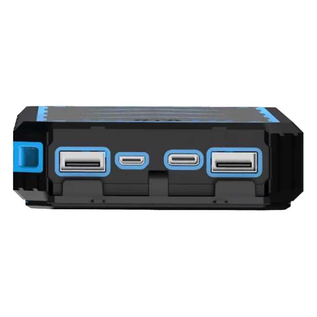 power bank с фонариком на солнечной батарее 20000 mah