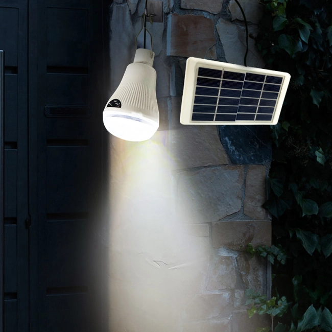 купить лампу с солнечной панелью