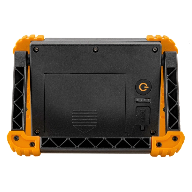 портативный светодиодный прожектор на аккумуляторах 18650