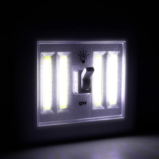 магнитный светильник на батарейках на стену