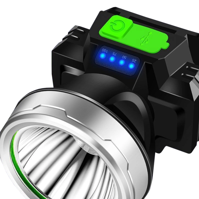 фонарь налобный светодиодный с аккумулятором