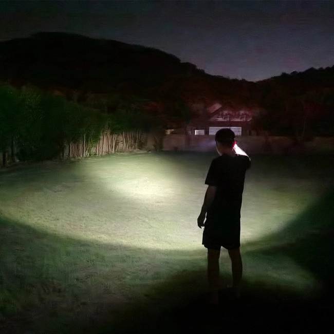 налобный led фонарь с type c