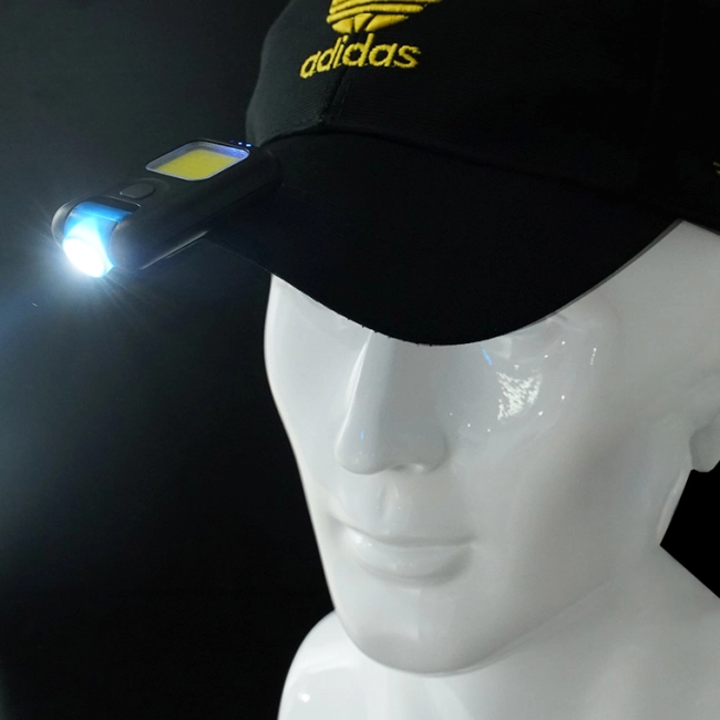 поворотный фонарик брелок