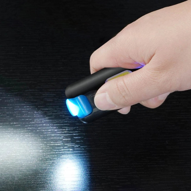 фонарик брелок с поворотной головкой