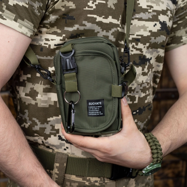 тактична сумка-месенджер через плече
