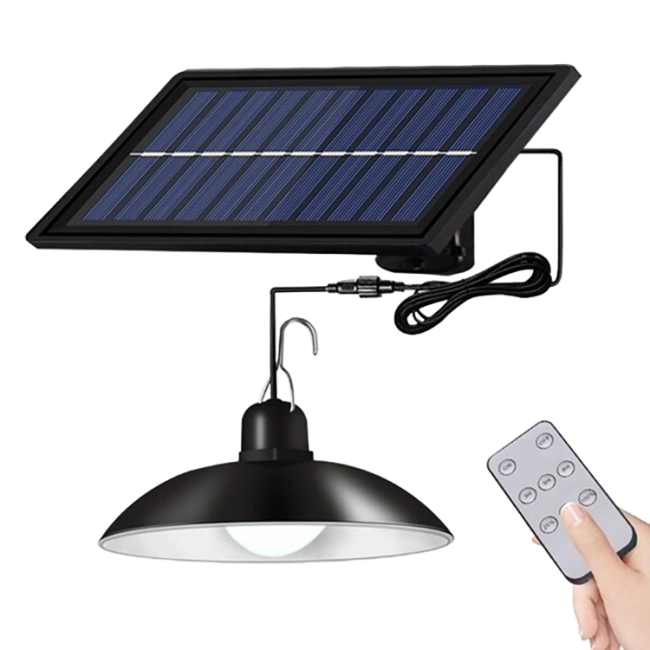 лампи на сонячній батареї з пультом