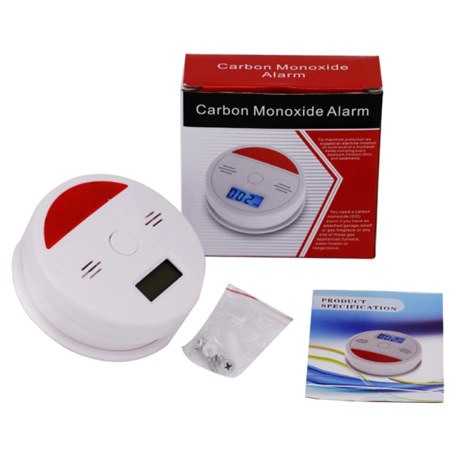 сигналізатор чадного газу з дисплеєм