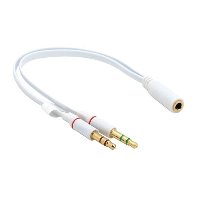 переходник на наушники с микрофоном