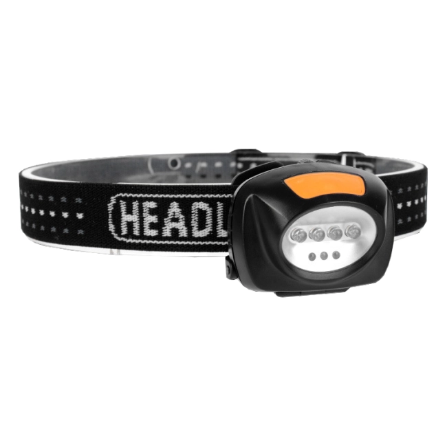 налобный светодиодный фонарь на батарейках