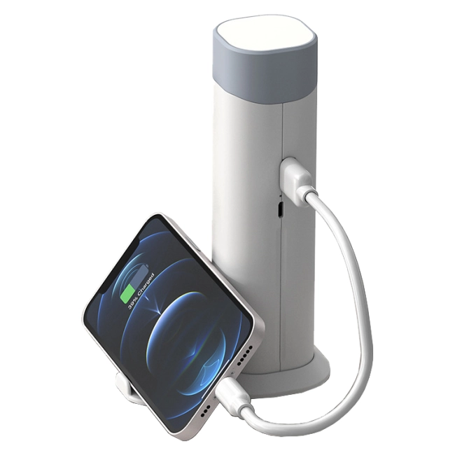 лампа-фонарик с зарядкой для телефона