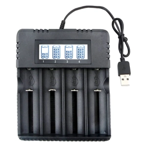 зарядное устройство для аккумуляторов с дисплеем