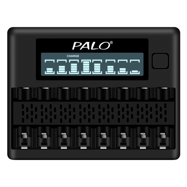 зарядка usb з lcd для акумуляторів