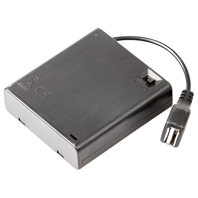 зарядка з usb для телефону від батарейок aa