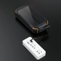 внешний аккумулятор с солнечной панелью 20000 mah