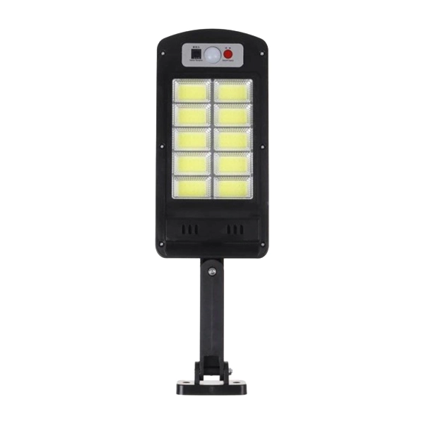 уличный прожектор с пультом и солнечной батареей