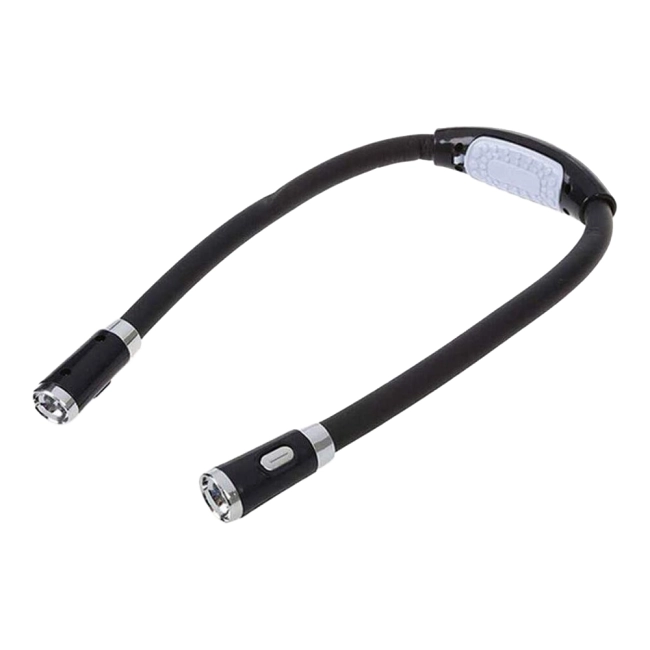 светодиодный фонарик на шею