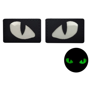 патчи с кошачьими глазами