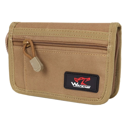 тактический многофункциональный кошелек на молнии