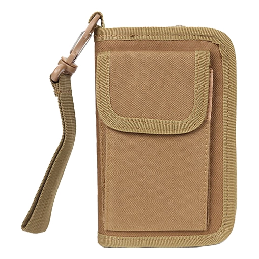 портативный тактический кошелек на молнии