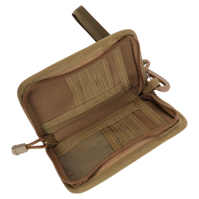 тактический карманный кошелек на молнии