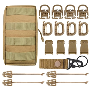 Комплект из подсумка и креплений для Molle комплект из подсумка и креплений для molle