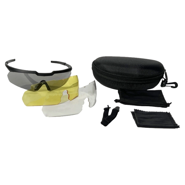 очки тактические с резинкой и защитой от солнца