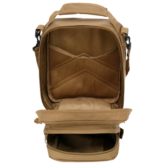 тактическая сумка через плечо с ручкой