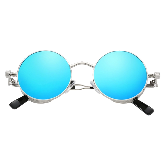 очки солнцезащитные с круглой формой