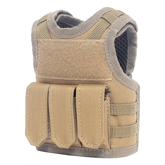 декоративный жилет molle для бутылки