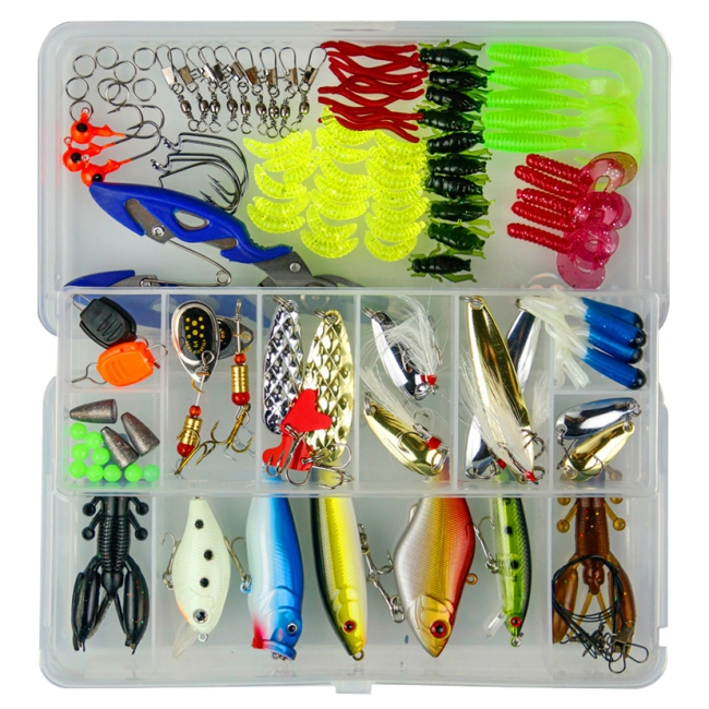 рыболовный набор в органайзере