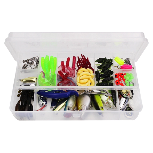 набор для рыболова в органайзере