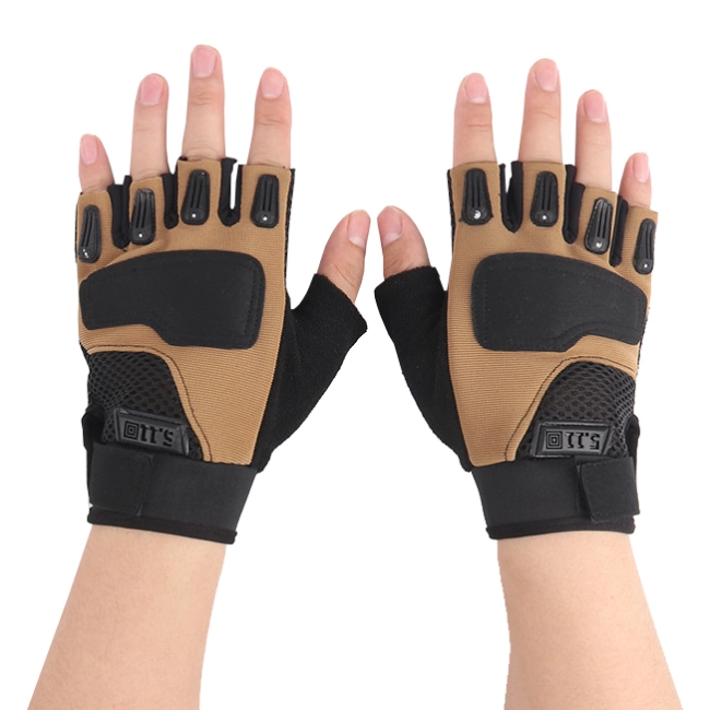 перчатки защитные без пальцев тактические