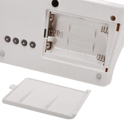 led будильник який світиться з дошкою для записів