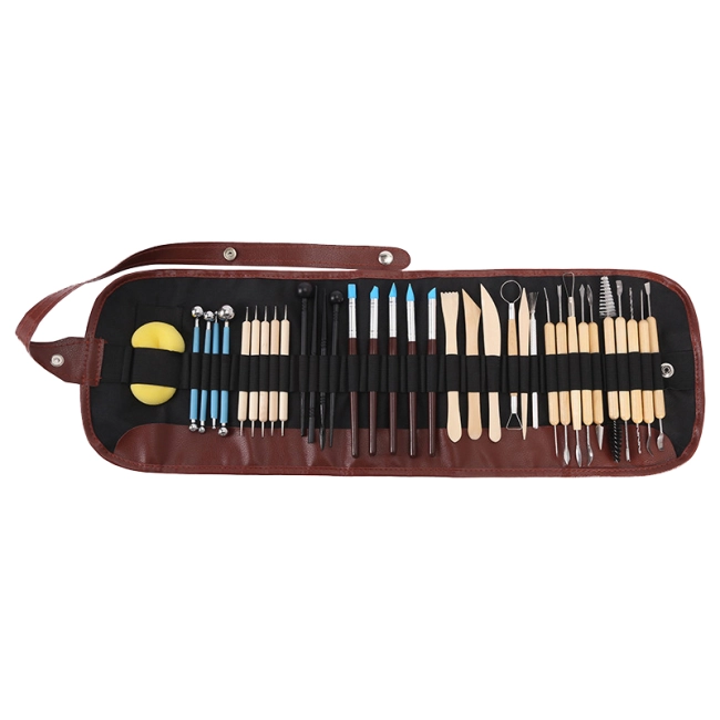 инструменты для лепки в чехле