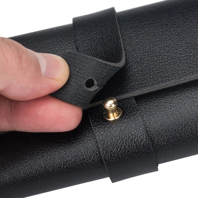 кожаный чехол для хранения очков