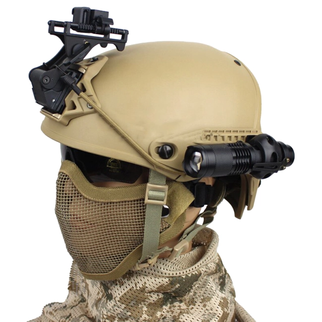 тактична маска на половину обличчя з сіткою