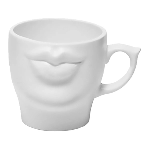 Чашка с губами чашка с губами