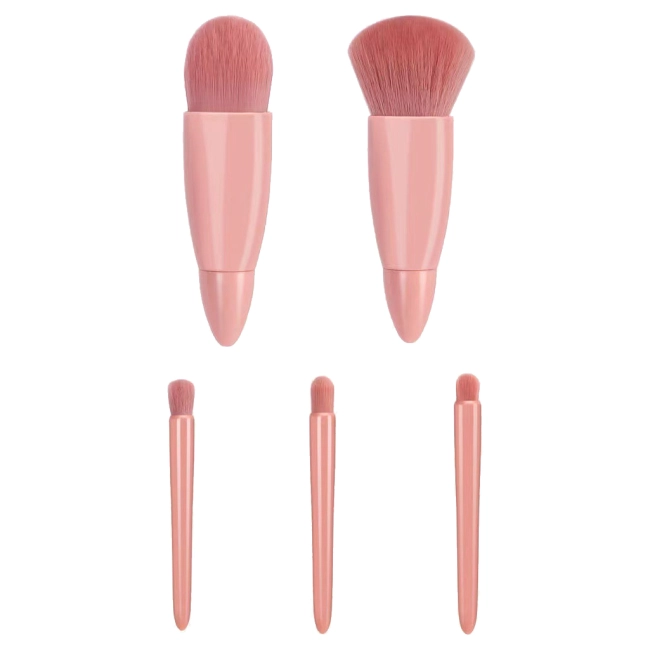 набор кистей с зеркалом для макияжа