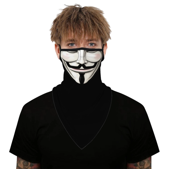 шарф-маска с гаем фоксом