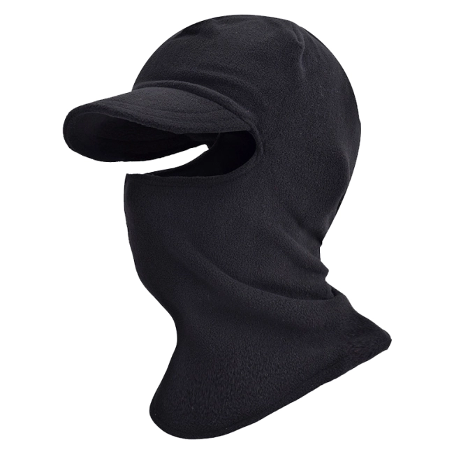 тепла балаклава з козирком