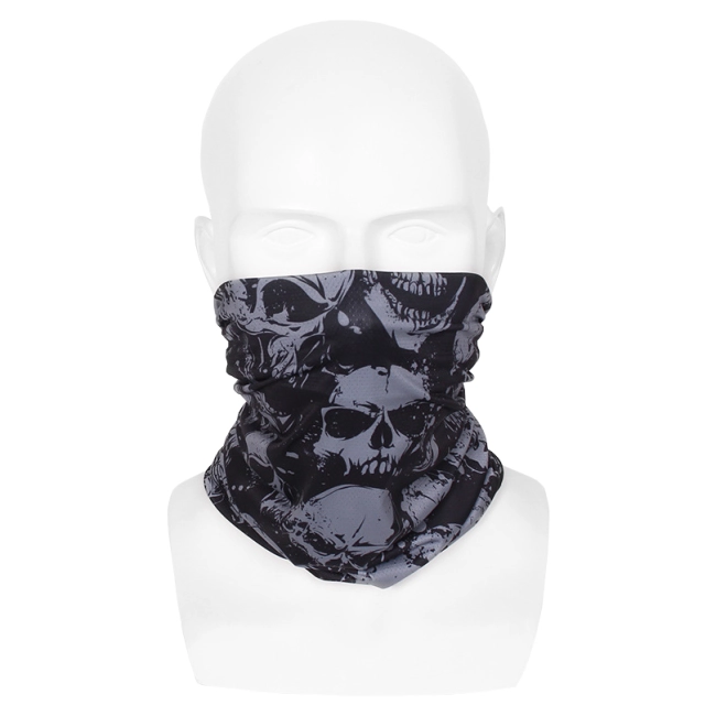 бафф с принтом черепов