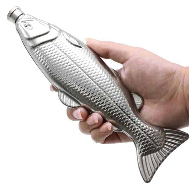 фляга в форме рыбы